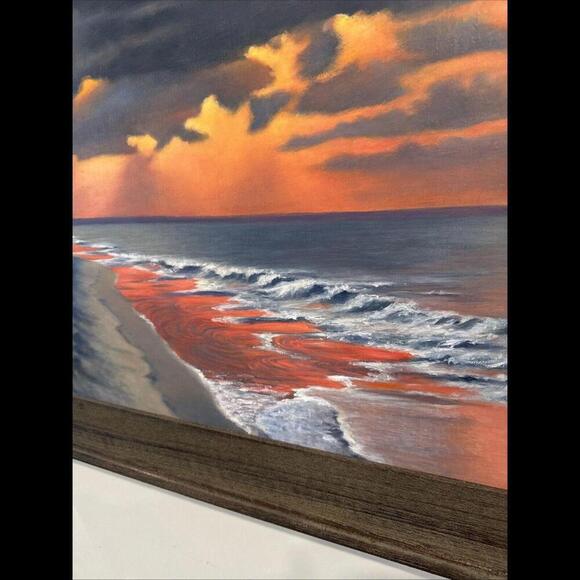 Original Susan Meyer Sinyai Oil on Panel 26" x 21" framed - Picture 3 of 16